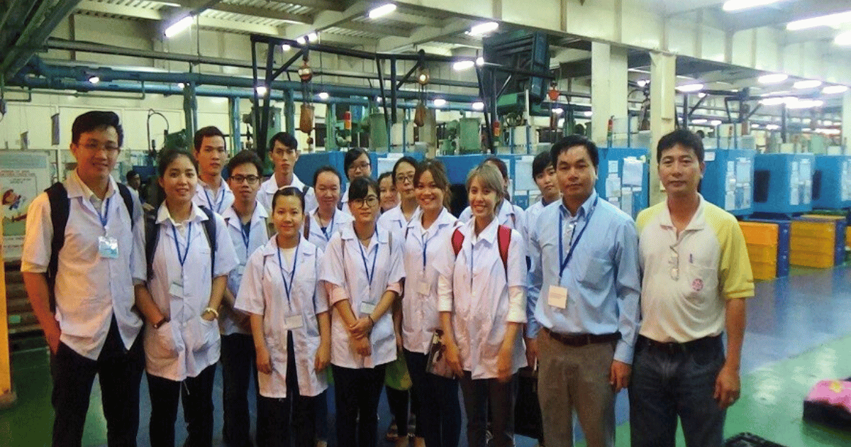 Tham quan quy trình sản xuất linh kiện điện tử Solen (KCN Tân Thuận, Q.7, TP.HCM)