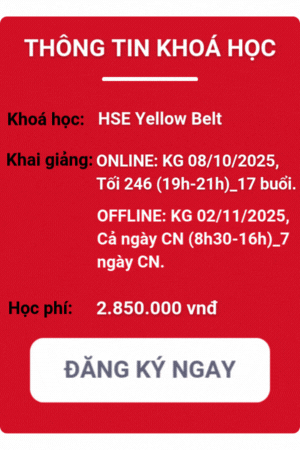 khóa học hse yellow belt
