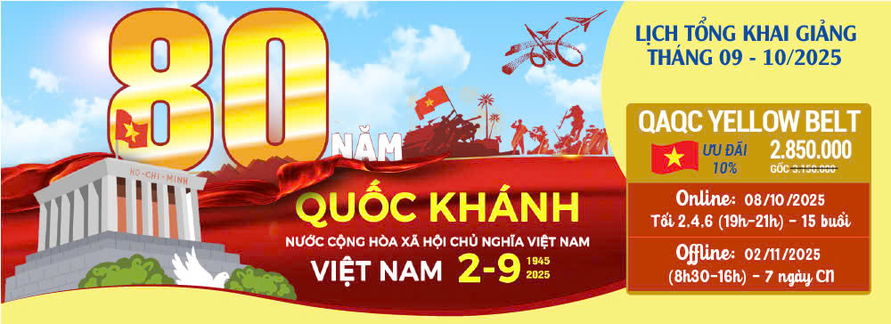 khóa học qaqc yellow belt
