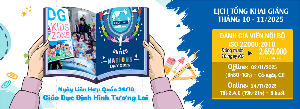 khóa học đánh giá viên nội bộ iso 22000