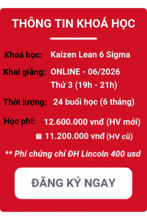 khóa học kaizen lean 6 sigma
