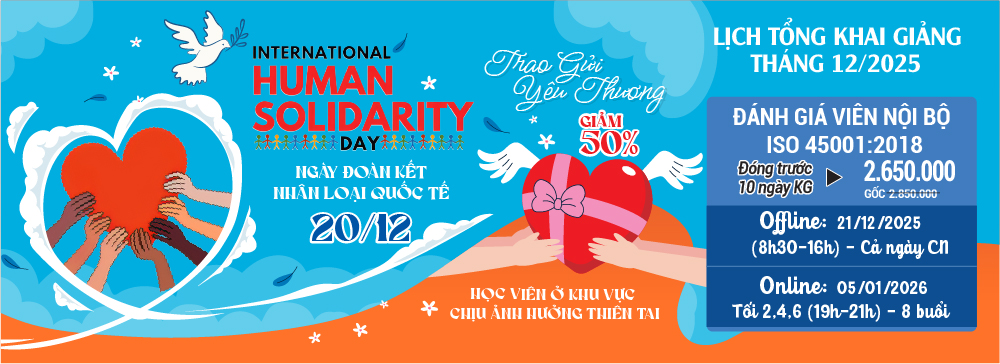 khóa học đánh giá viên nội bộ iso 45001:2018