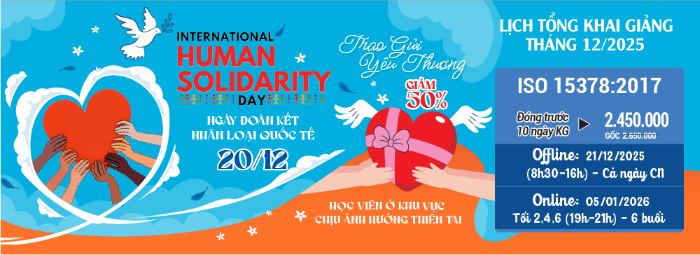 Khóa học iso 15378