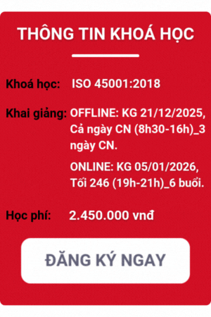 khóa học iso 45001