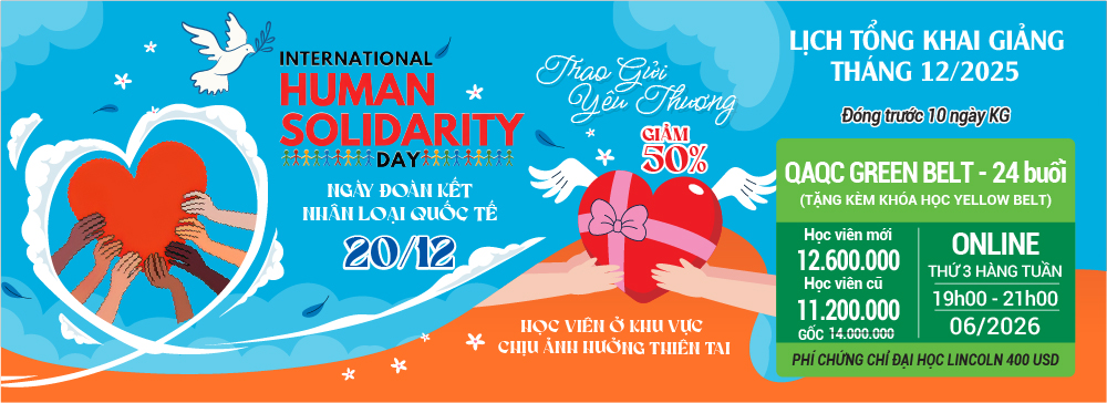 khóa học qaqc green belt