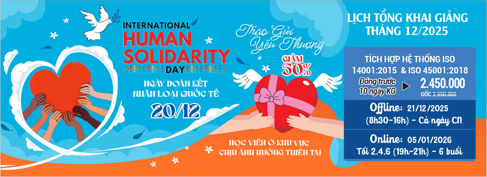 khóa học tích hợp iso 14001 & 45001