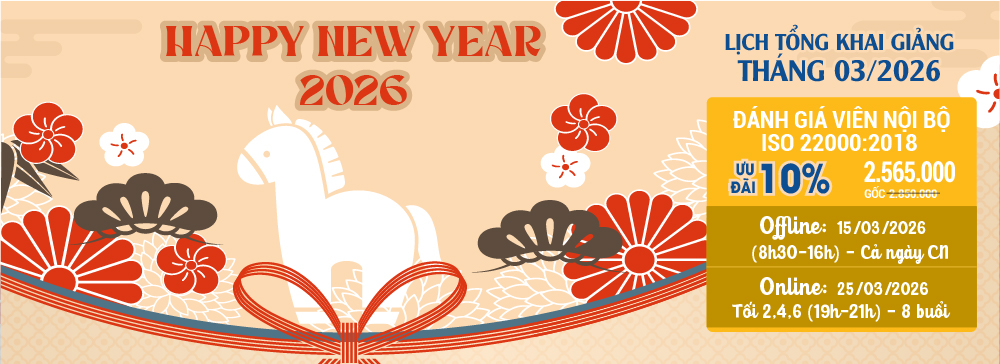 khóa học đánh giá viên nội bộ iso 22000