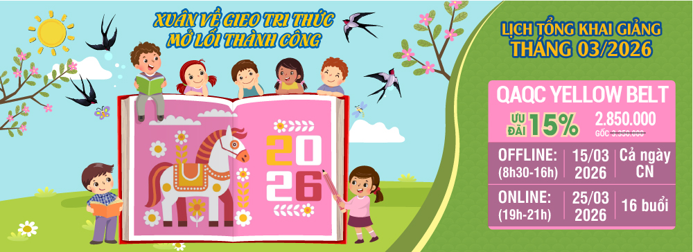 khóa học qaqc yellow belt