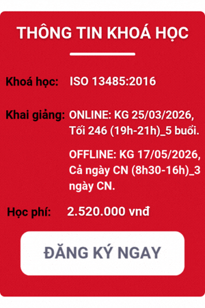 Khóa học iso 13485