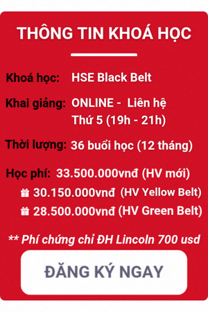 khóa học hse black belt