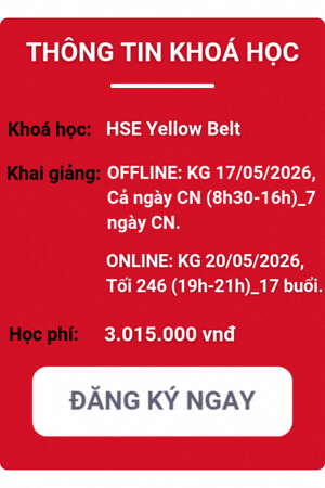 khóa học hse yellow belt
