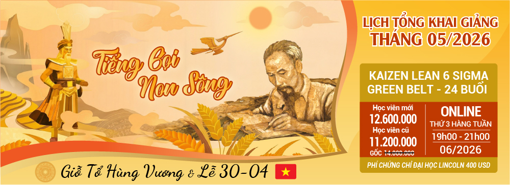 khóa học kaizen lean 6 sigma