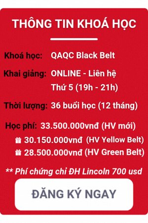 khóa học qaqc black belt