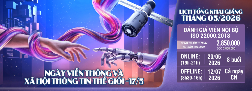 khóa học đánh giá viên nội bộ iso 22000