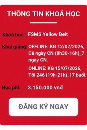 khóa học fsms yellow belt