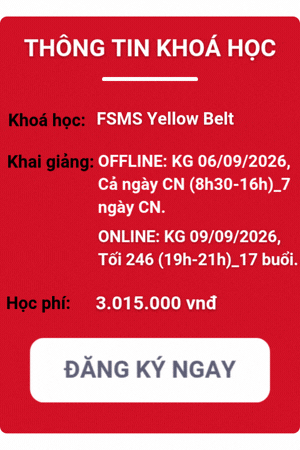 khóa học fsms yellow belt