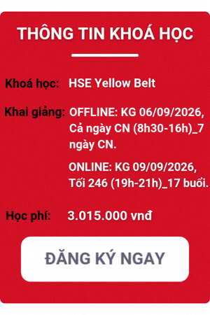 khóa học hse yellow belt