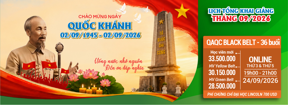 khóa học qaqc black belt