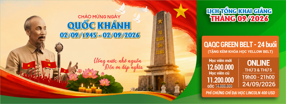 khóa học qaqc green belt