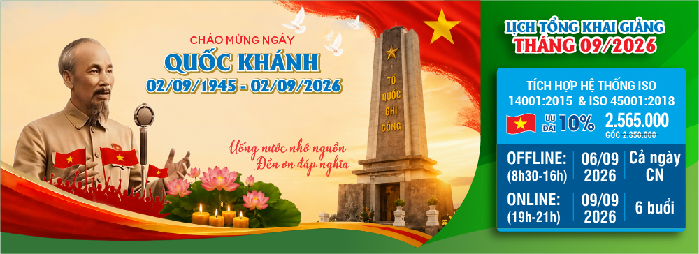 khóa học tích hợp iso 14001 & 45001