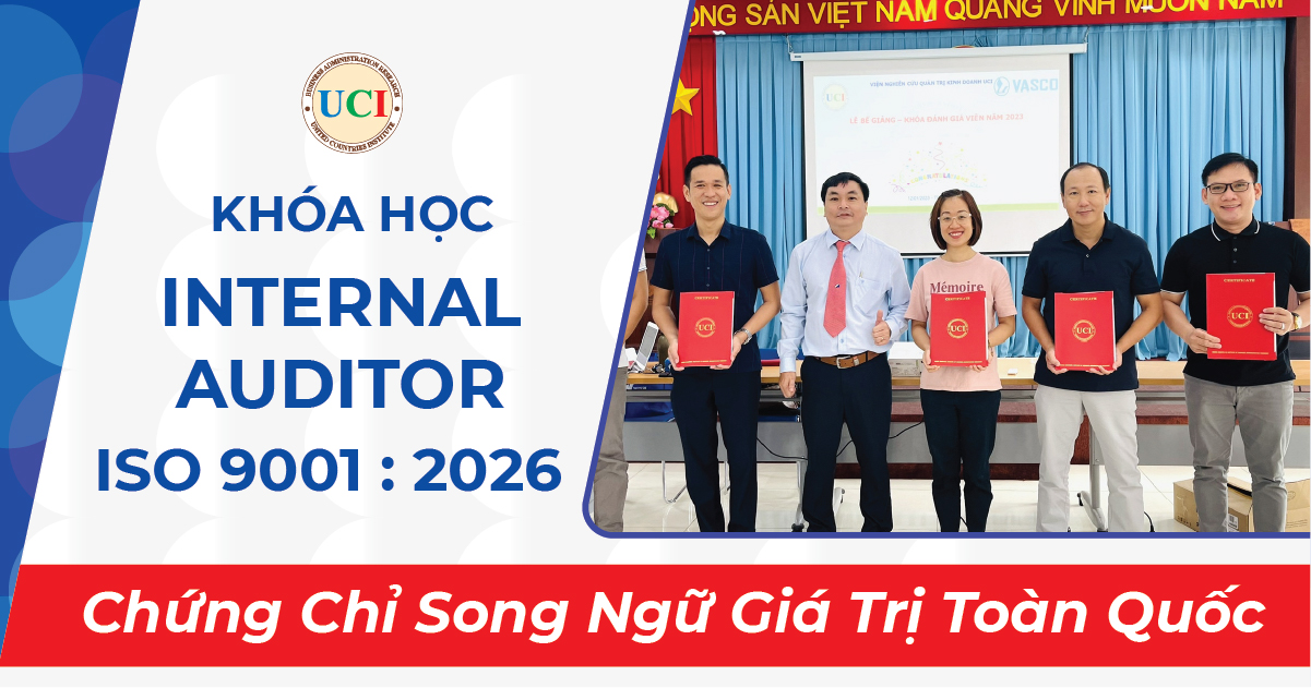 khóa học đánh giá viên nội bộ iso 9001