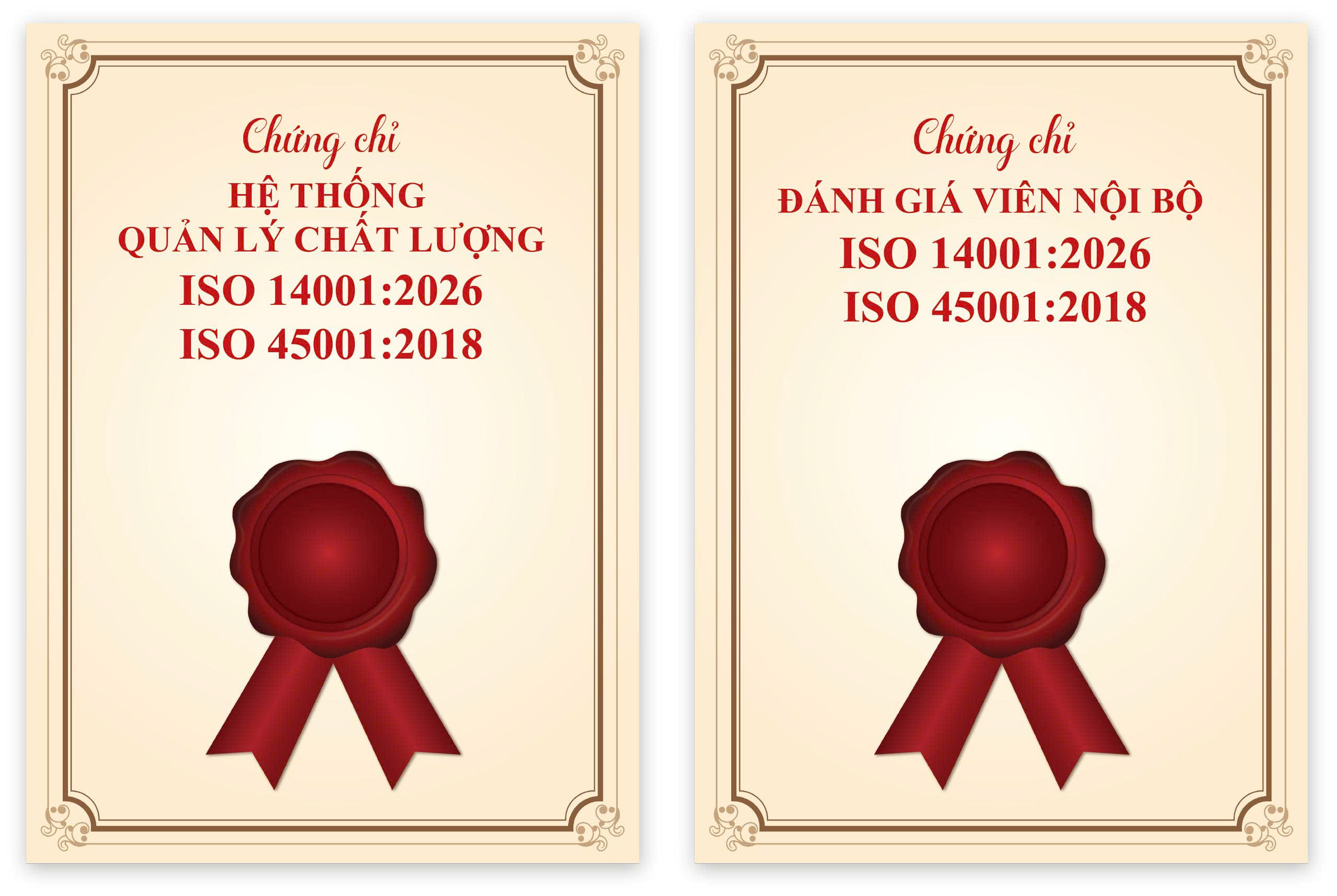 khóa học đánh giá viên nội bộ iso 14001:2015 & 45001:2018