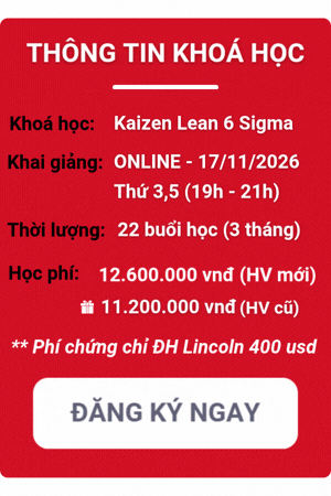 khóa học kaizen lean 6 sigma