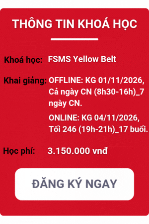 khóa học fsms yellow belt