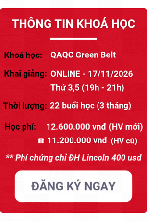 khóa học qaqc green belt