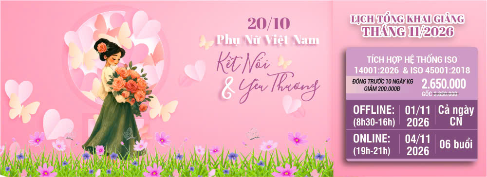 khóa học tích hợp iso 14001 & 45001